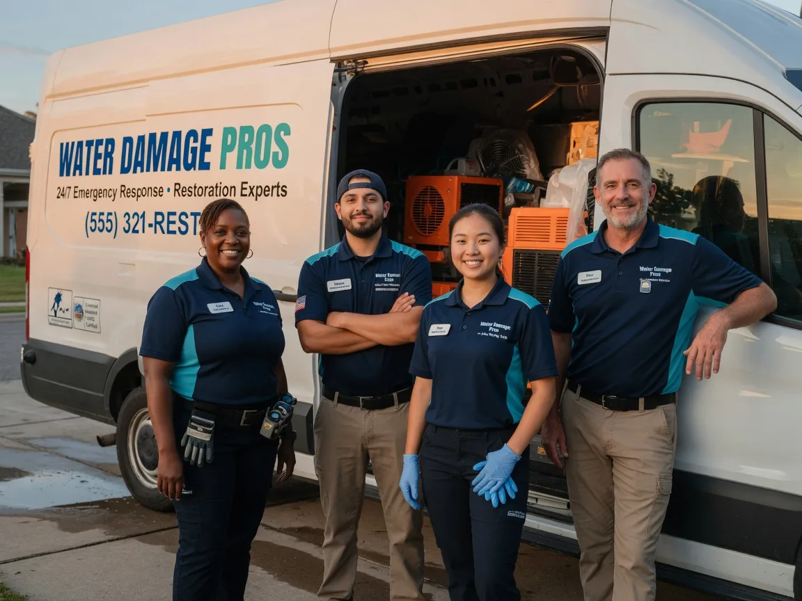 Water Damage Restoration company in Mcfaddin, TX